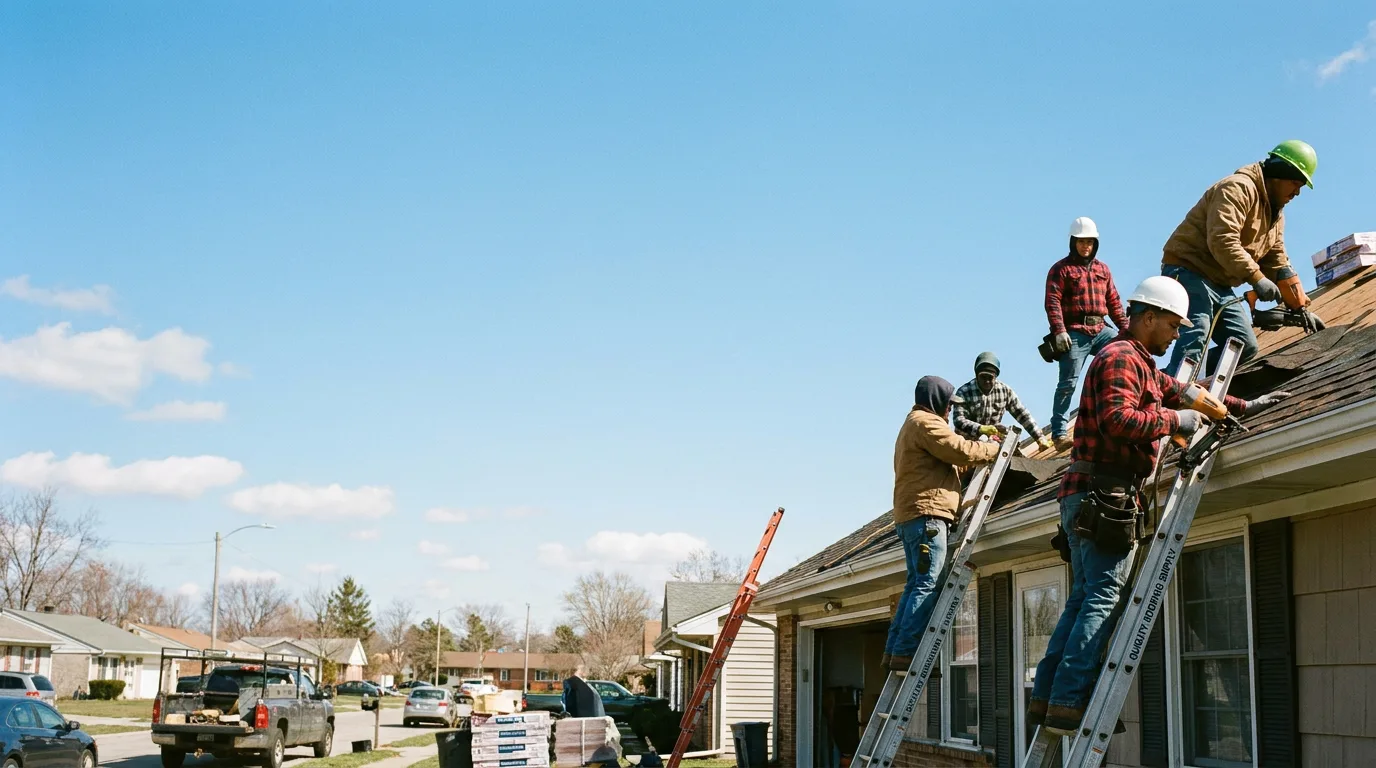 Roofing in Tolono, IL near me